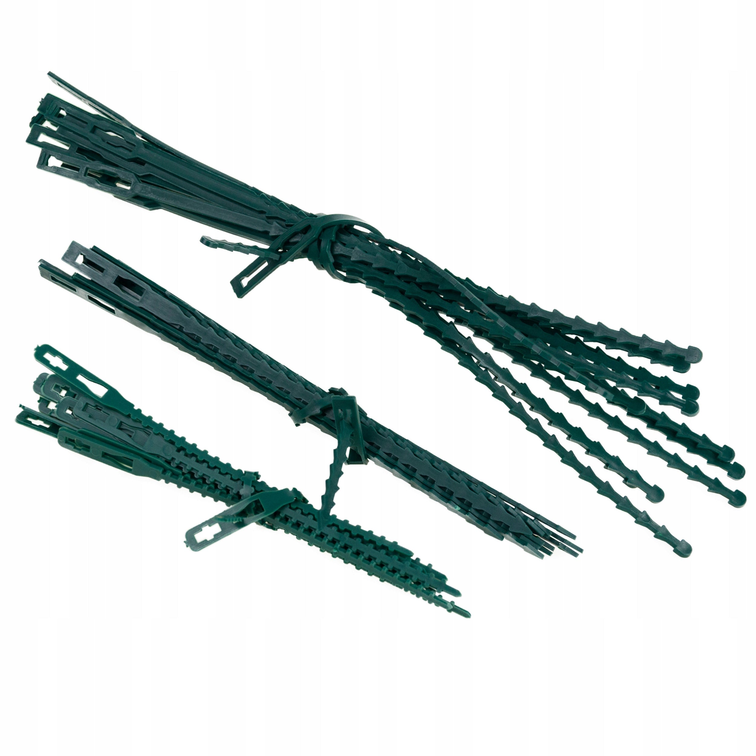 CLAMP BANDS PLANT CLIPS POLE FIXING STEMS 45pcs 3 sizes Dominant material plastic