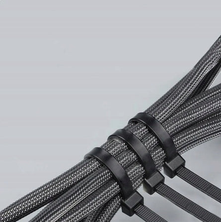CLAMP BANDS TRITITE VERY STRONG CABLE TRICKS 4,8 x 300 mm 100 pcs. Color black