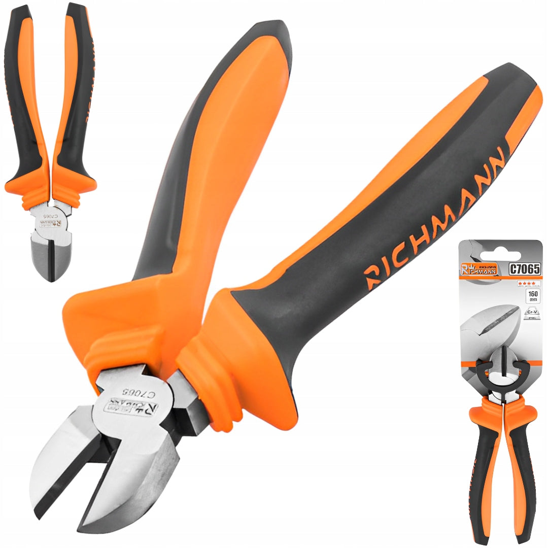 CLAMP CLIPPER PLIERS FOR SIDE WIRE CABLES 160 mm RICHMANN C7065