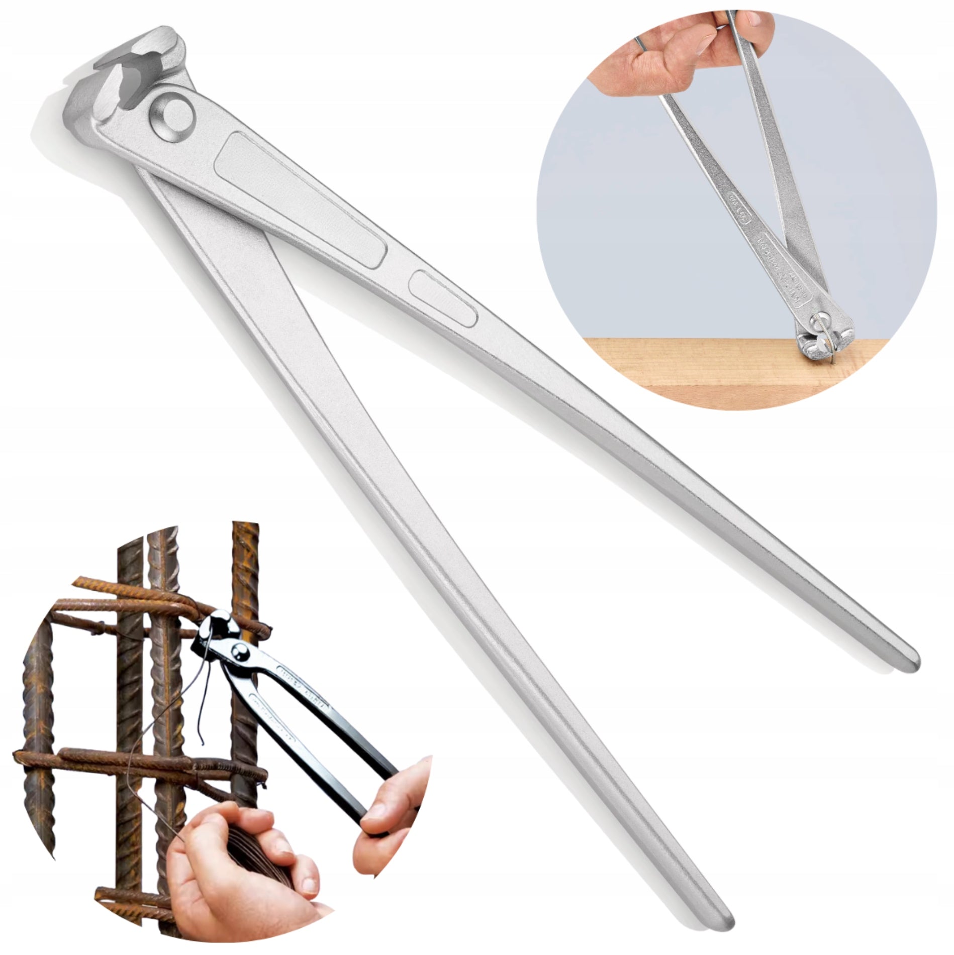 CLAMPS REINFORCEMENT PLIERS FRONTAL FORCEPS NICKEL PLATED 300 UNIVERSAL Manufacturer code MEH/MW/A-CEG01