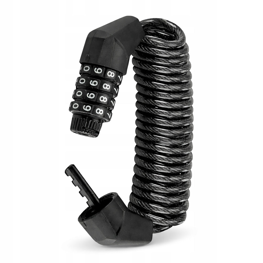CLASP BICYCLE SECURITY LOCK CABLE FOR BICYCLE SCOOTER CIPHER CODE Brand Rockbros