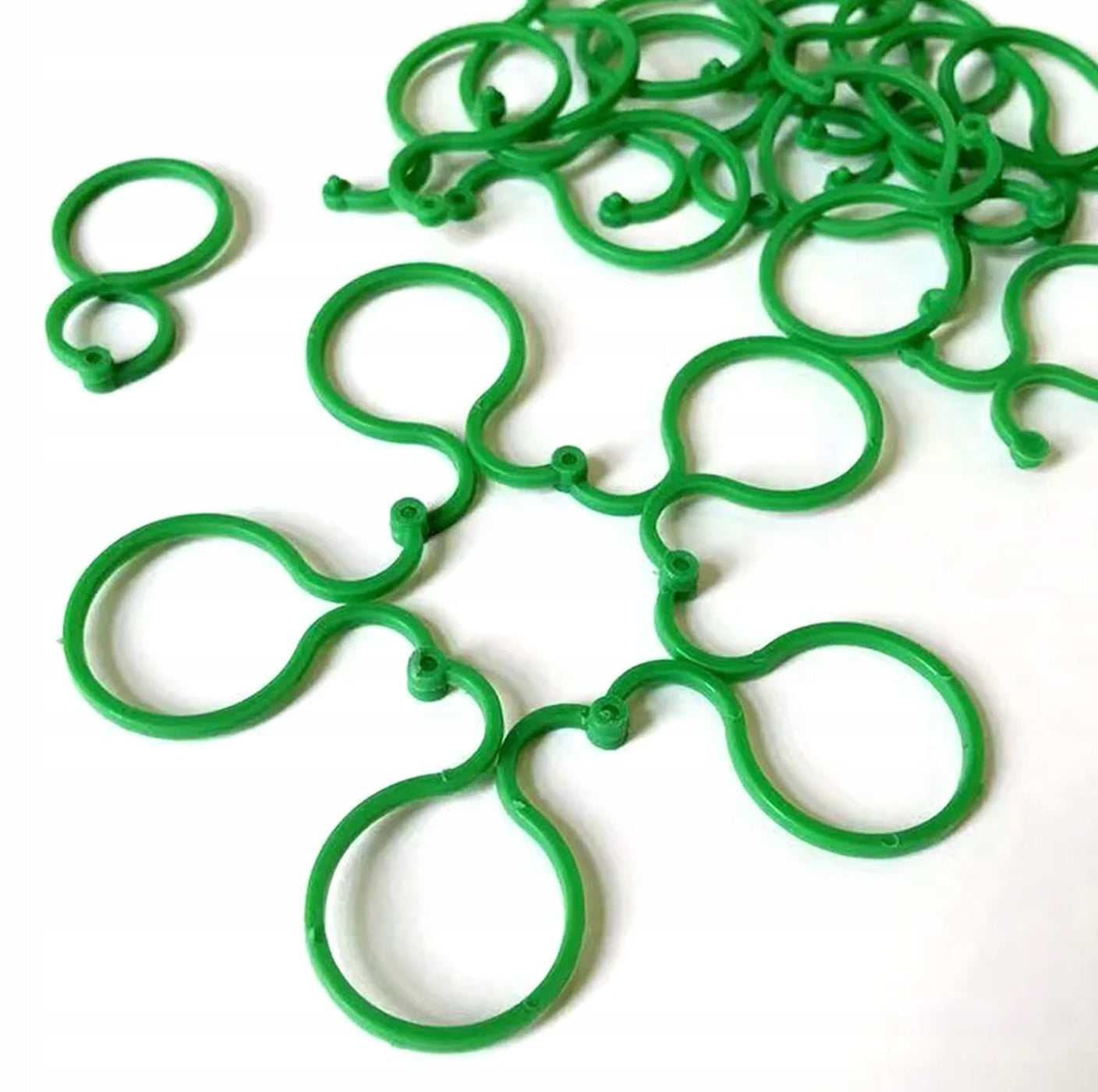 CLASP CLIP BUCKLE FOR PLANTS TOMATOES BEAN FLOWERS STEMS 50 PCS Manufacturer code SRT3