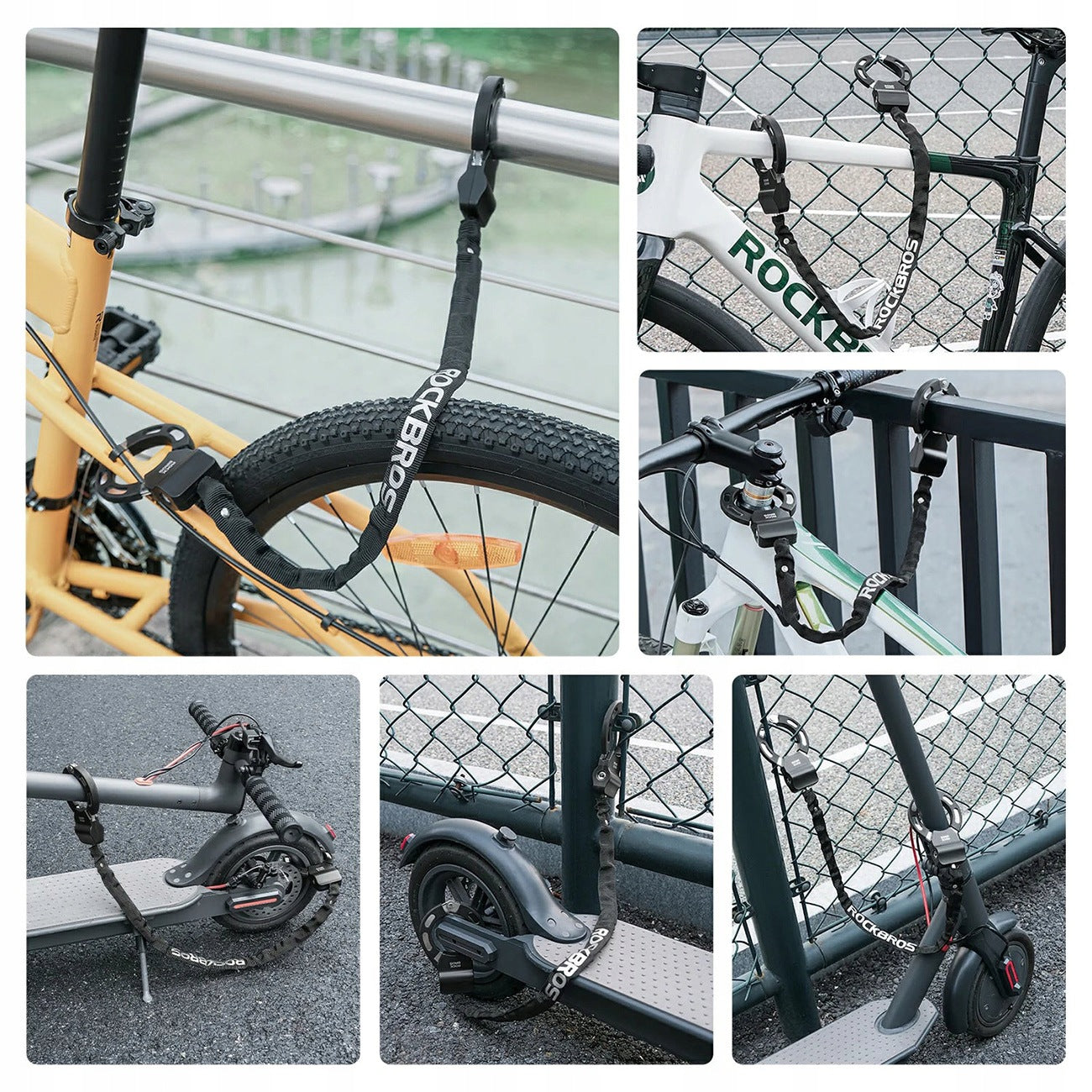 CLASP PROTECTION FOR SCOOTER BIKE SOLID PROTECTION ROCKBROS Kind chain