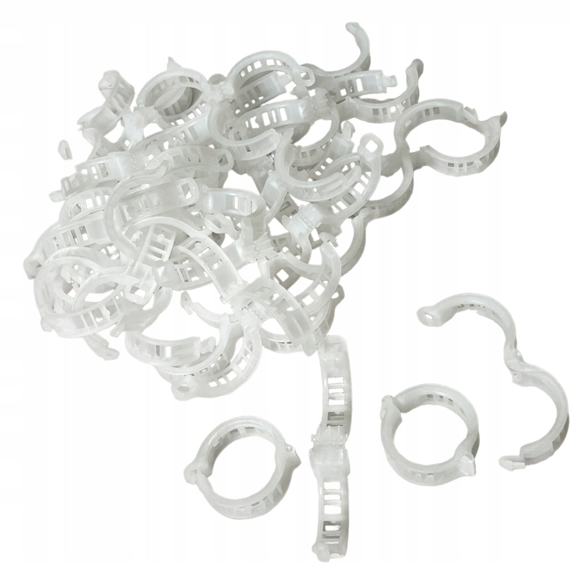CLASPS 100 x22 CLIPS SPINKIDO STEMS OF CUCUMBER TOMATO PLANTS ROŚL.PNĄCZY
