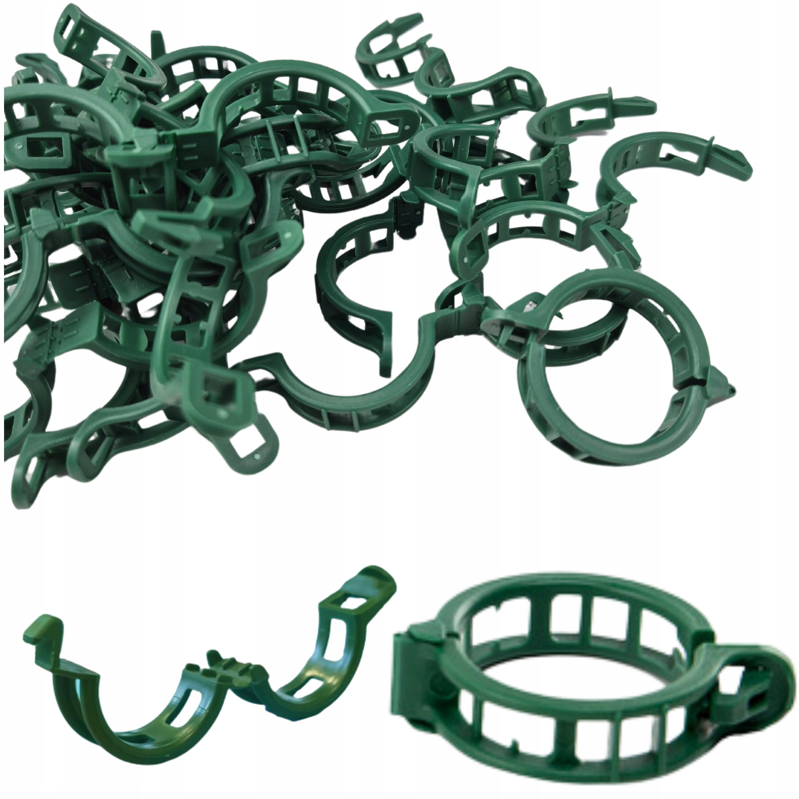 CLASPS CLIPS FOR STEMS OF TOMATOES BEANS SHOOTS HOLDERS PAPER CLIPS 100PCS Color other