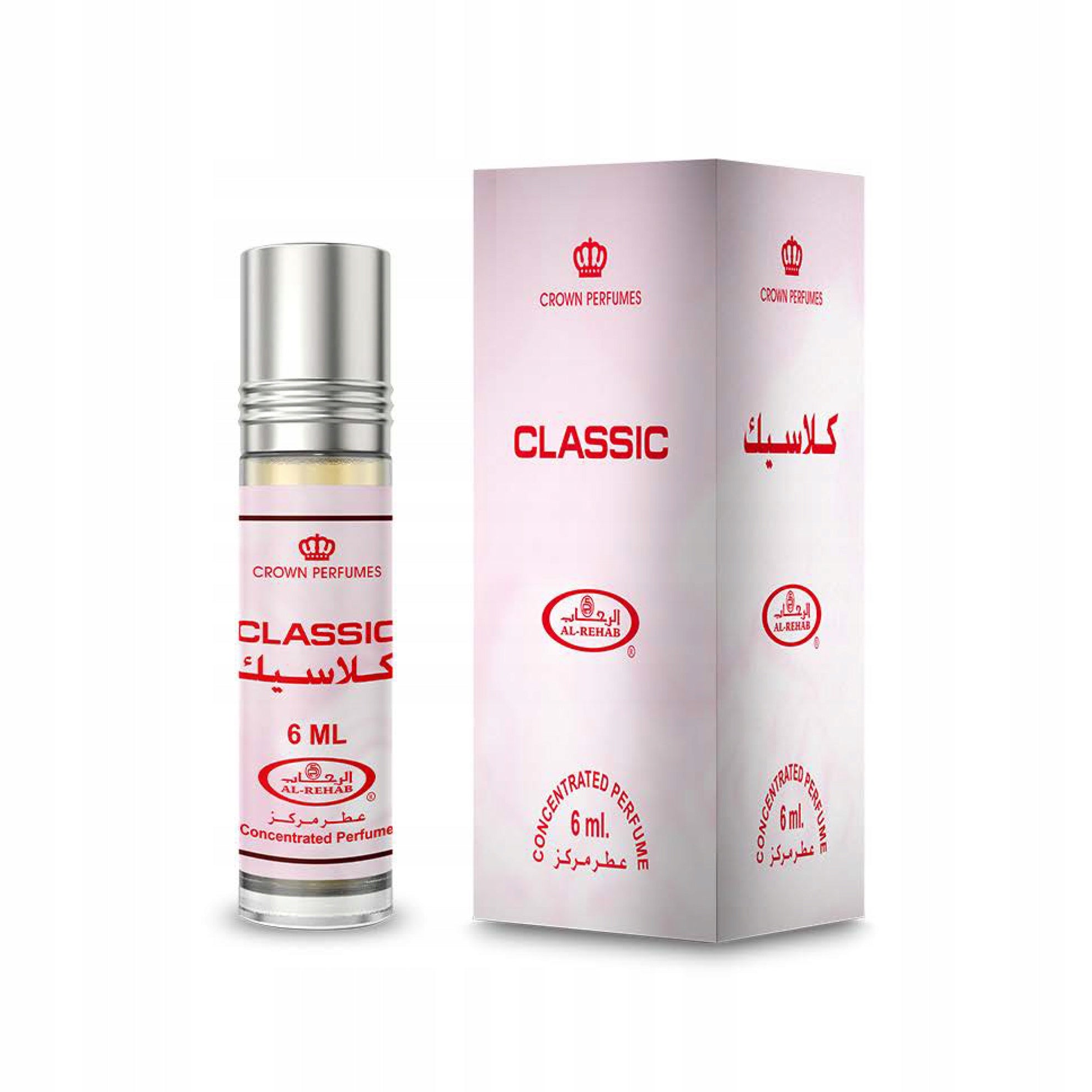 CLASSIC 6 ml Arabic Perfume in Al Rehab CPO Oil for Her Roll-On EAN (GTIN) 6291110012272