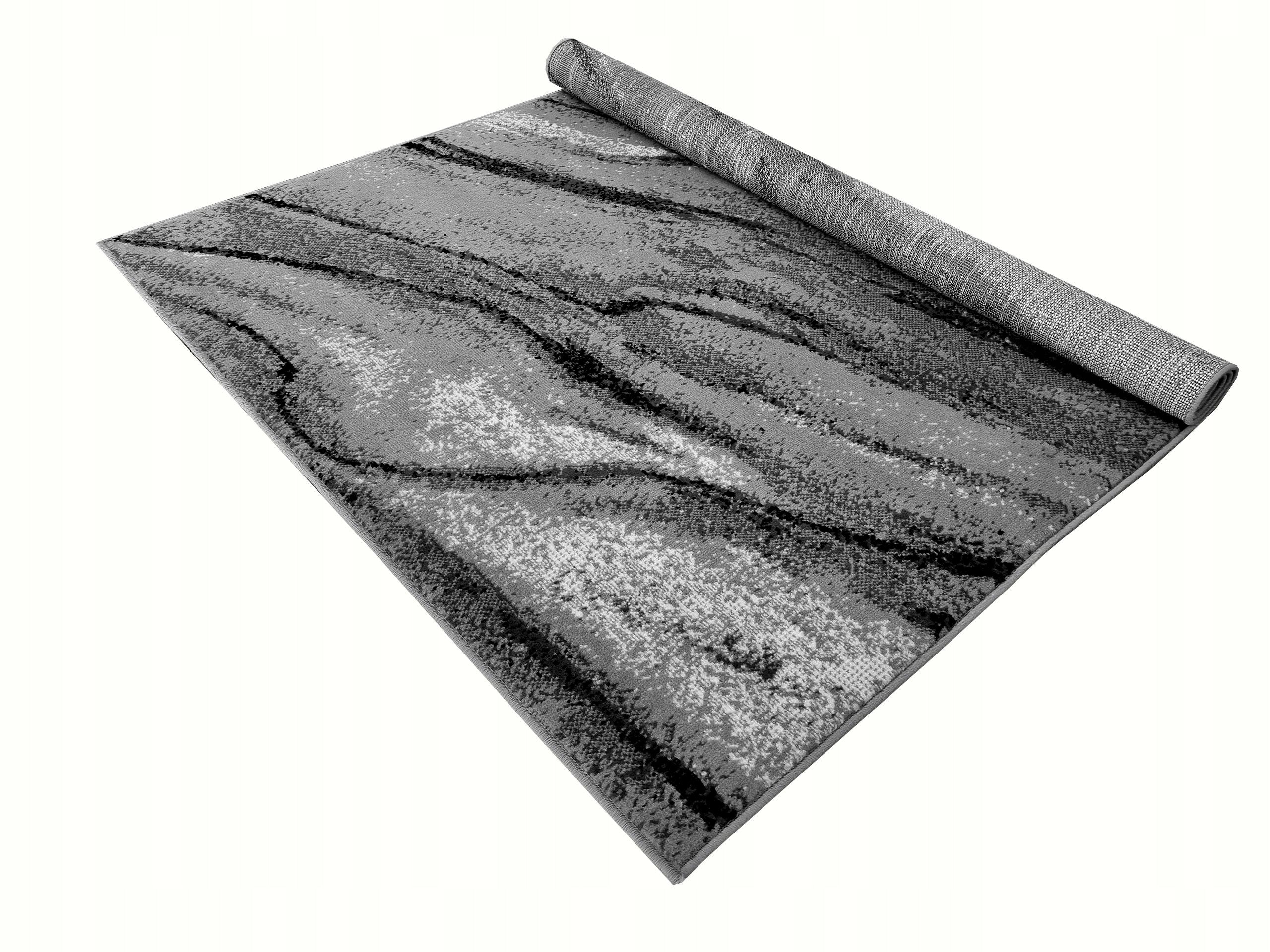 CLASSIC CARPET 180X250 CM SOLID WOVEN BCF PLUSH DIFFERENT DESIGNS TO CHOOSE FROM Color gray