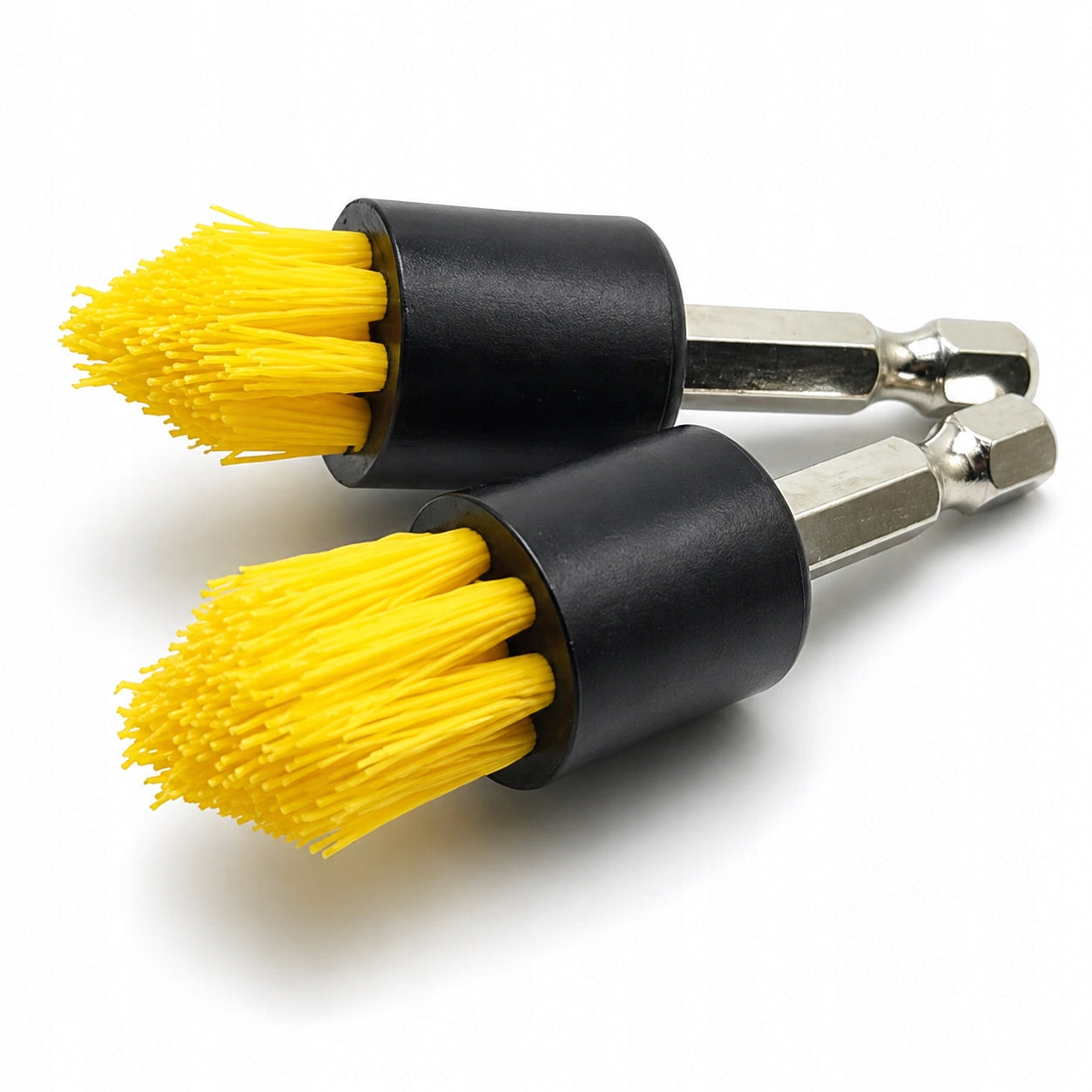 CLEANING BRUSH SET FOR DRILL SCREWDRIVER SPONGES AND PADS 30 pcs Material of manufacture steel plastic