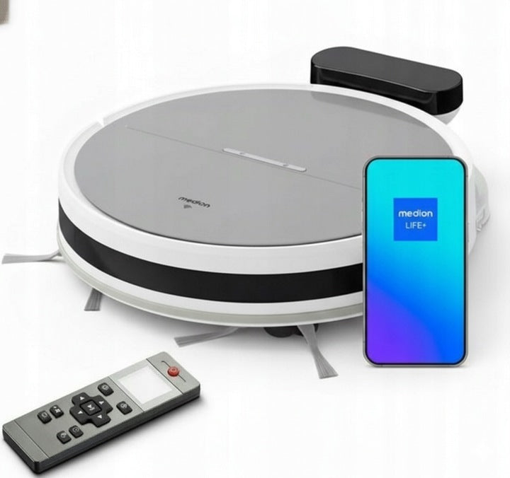 CLEANING ROBOT VACUUM CLEANER MEDION E35 SW Pro with mopping function