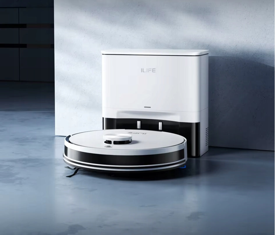 CLEANING ROBOT WITH MOP AND STATION 2in1 COMBO MOPPING 5000Pa ILIFE A30 Pro Wireless operating time 180 min