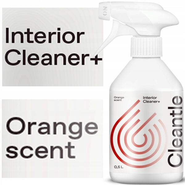 CLEANTLE _ INTERIOR CLEANER+ 0,5L _ CAR INTERIOR CLEANER Packaging status original