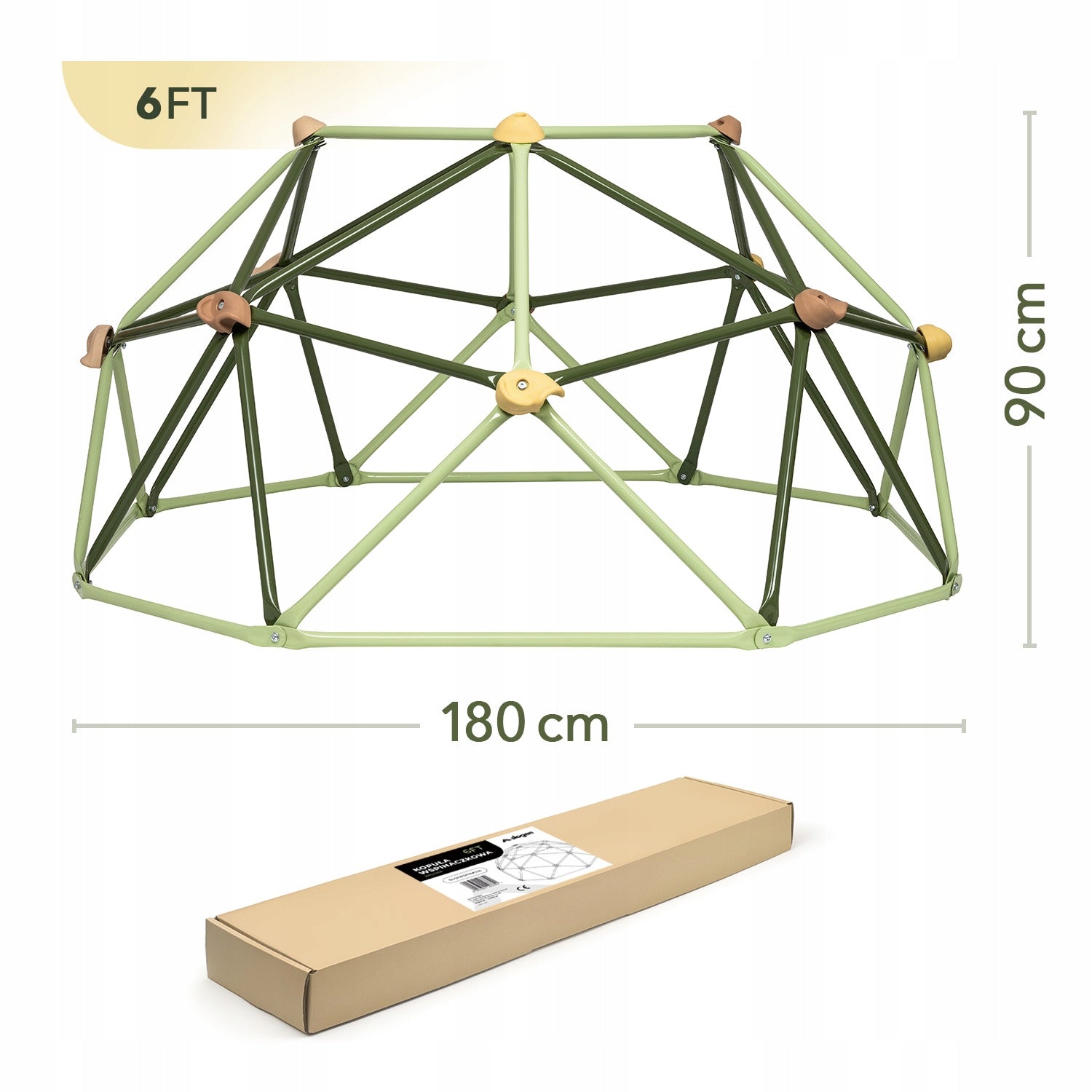 CLIMBING DOME METAL SQUARE TOYS LADDER SOLID FOR CHILDREN 350 kg Kid's age 3+ years