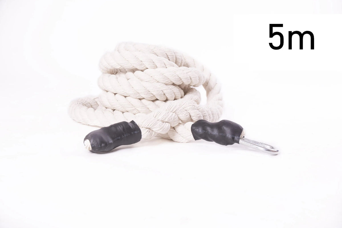 CLIMBING ROPE FOR CLIMBING TRAINING CROSSFIT 5M COTTON