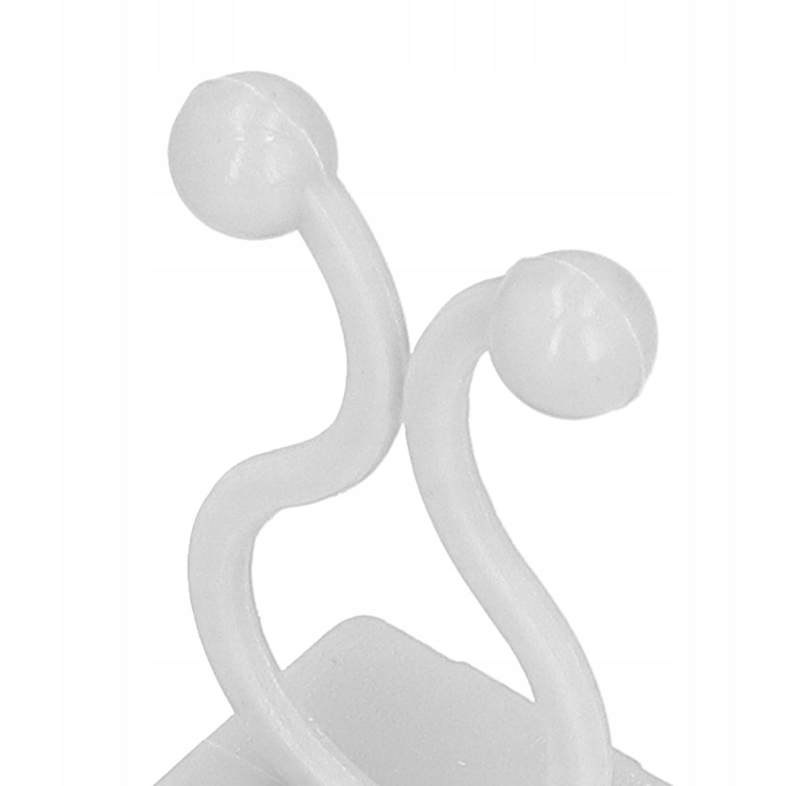 CLIP HOLDER FOR FIXING PLANT CREEPERS 35mm 100PCS SELF ADHESIVE HOOK Number of pieces 100 pcs