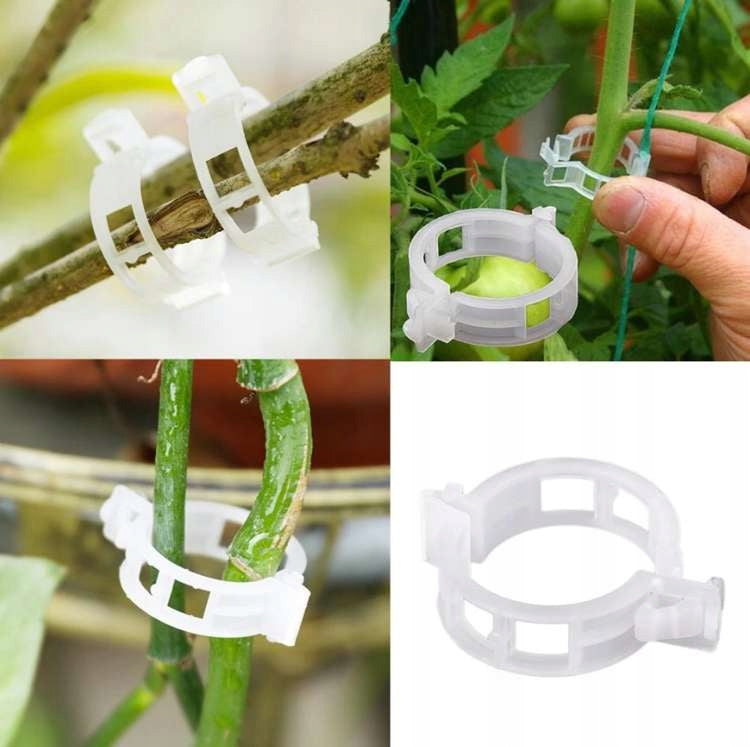 CLIPS FOR FIXING PLANTS, GARDEN, 50 PCS. WHITE Number of pieces 50 pcs