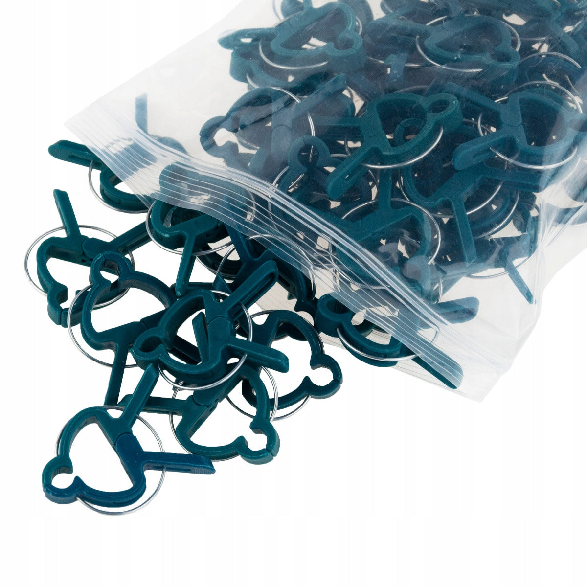 CLIPS FOR FIXING SHOOT STEM PLANTS GARDEN PAPER CLIPS 50PCS/KPL Number of pieces 50 pcs