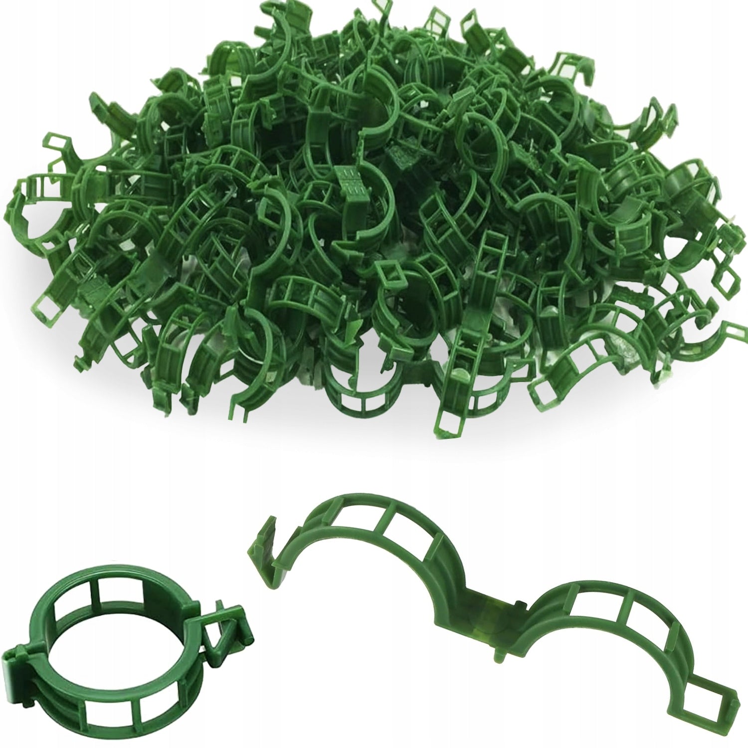 CLIPS FOR PLANTS STEMS CLASPS FOR BEAN TOMATOES PAPER CLIP HOLDER 2,5cm 50x