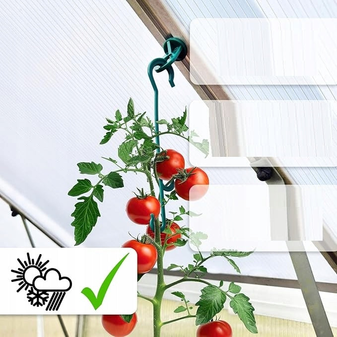 CLIPS FOR TOMATOES CLIPS FOR PLANTS STEMS CLIPS HOOKS FOR SHOOTS 120 PCS Brand no brand