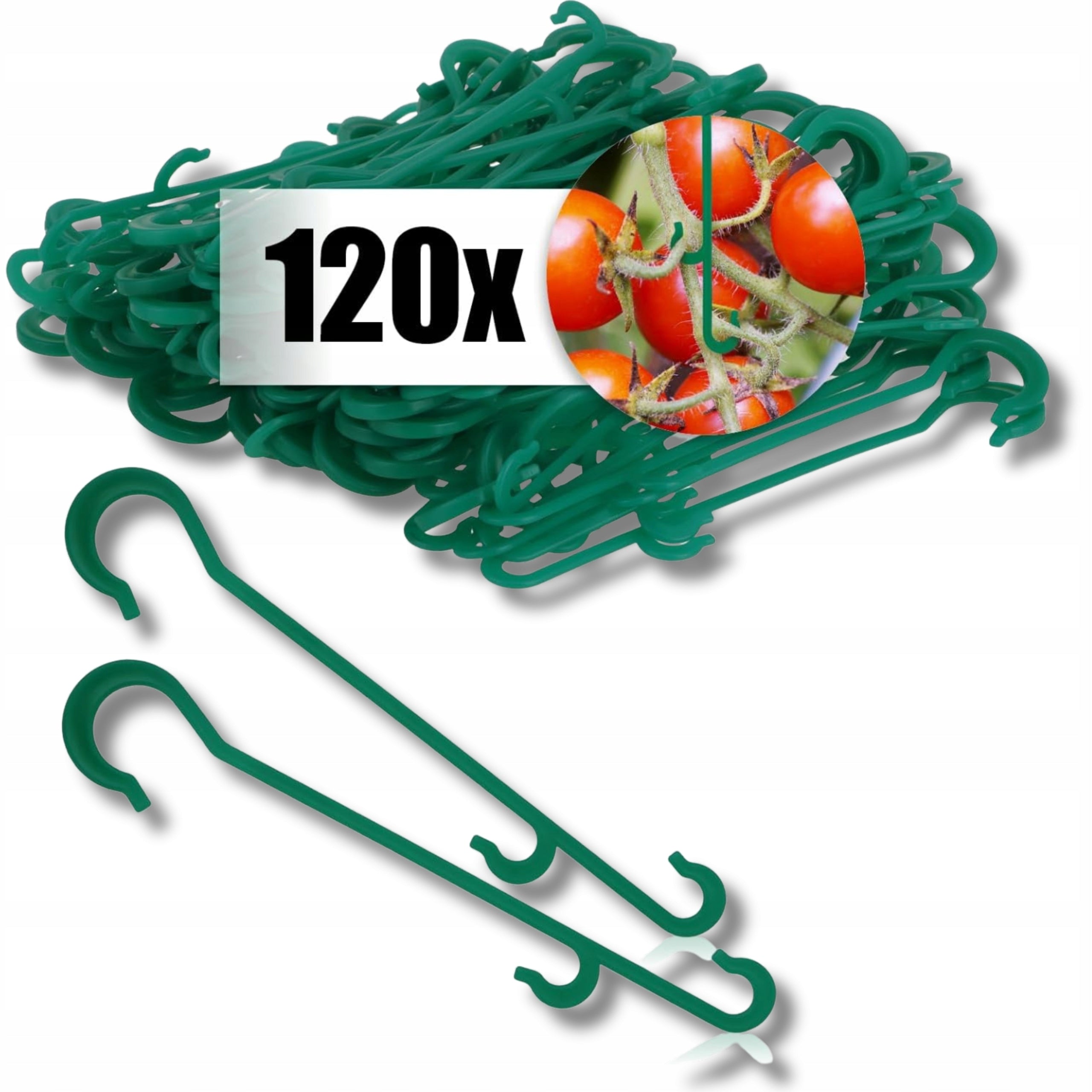 CLIPS FOR TOMATOES CLIPS FOR PLANTS STEMS CLIPS HOOKS FOR SHOOTS 120 PCS