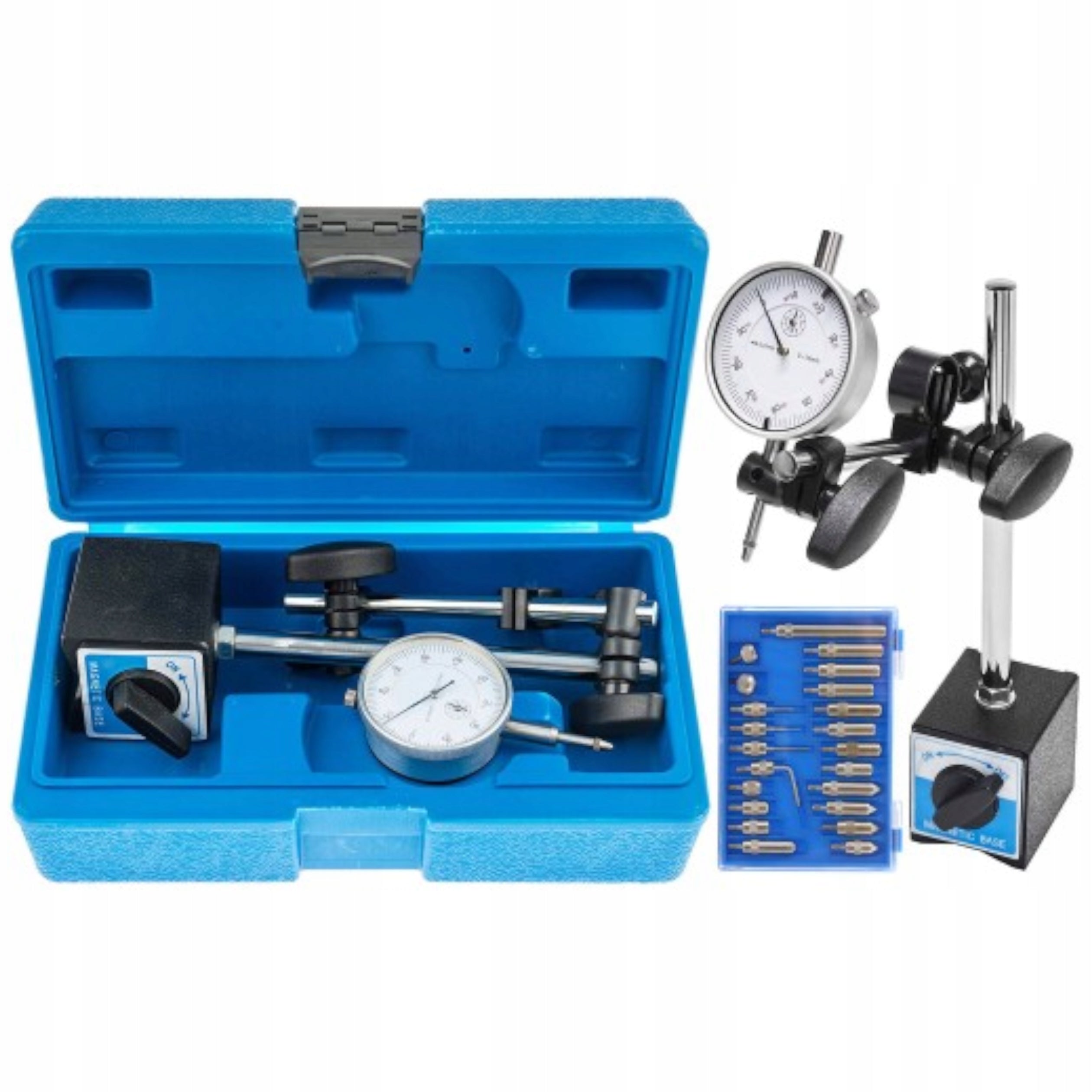 CLOCK SENSOR MAGNETIC TRIPOD 0-10MM SET