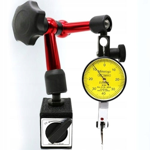 CLOCK SENSOR WITH MAGNETIC TRIPOD DIATEST CHECKING THE BEATING OF DISCS Measurement range 0–10 mm