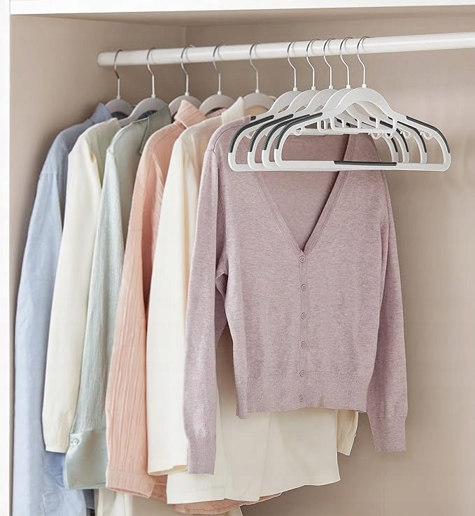 CLOTHES HANGERS GREY 50 pcs SONGMICS Durable non-slip T1279 Manufacturer code B08DK1KNHM