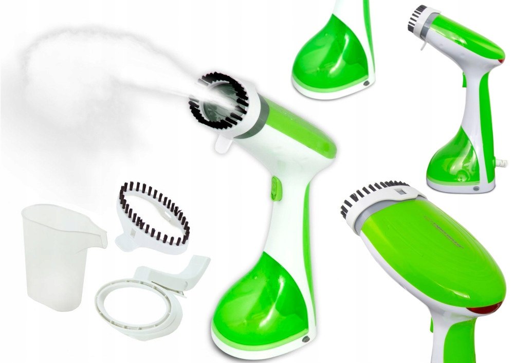 CLOTHES STEAMER 1400W Dominant color green