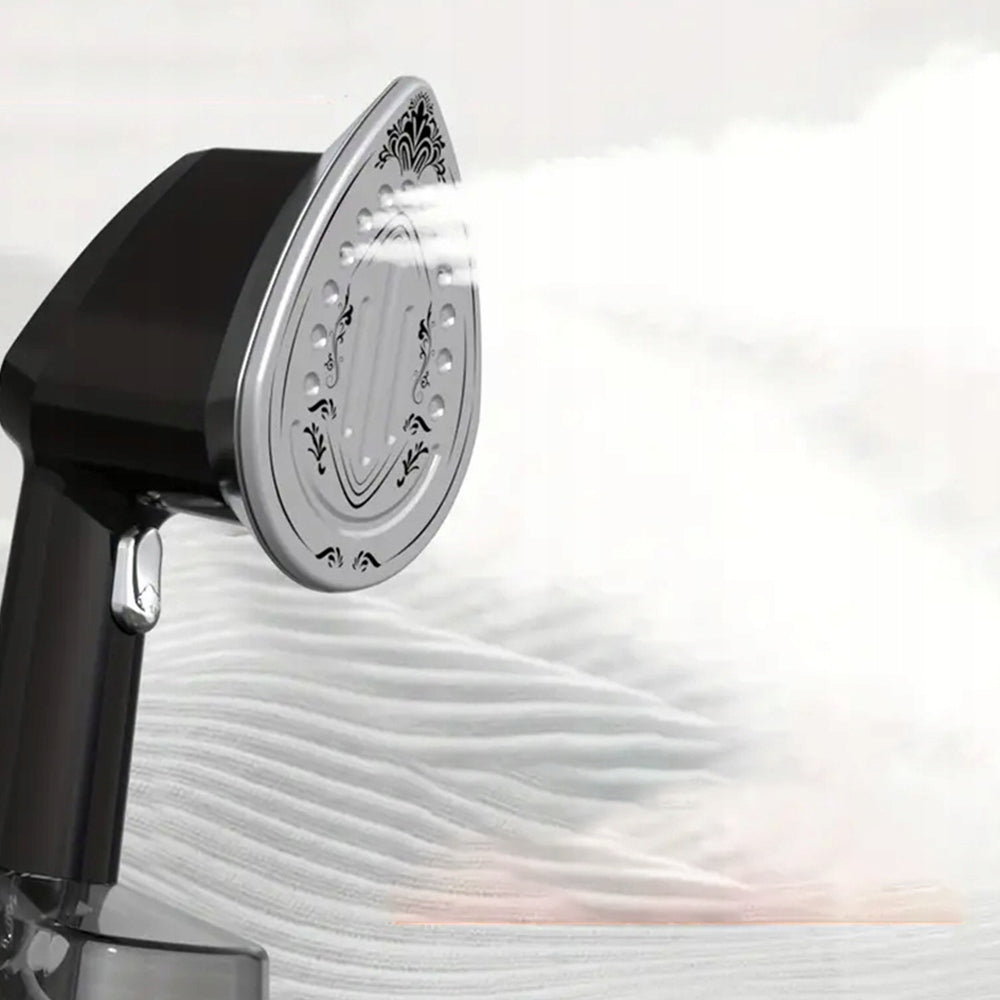 CLOTHES STEAMER 1500W 250ML CAPACITY STEAM IRON FOR HOME AND TRAVEL Functions automatic temperature selection vertical ironing steam function