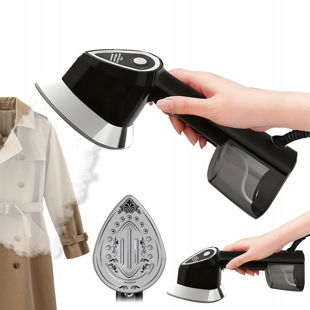CLOTHES STEAMER 1500W 250ML CAPACITY STEAM IRON FOR HOME AND TRAVEL