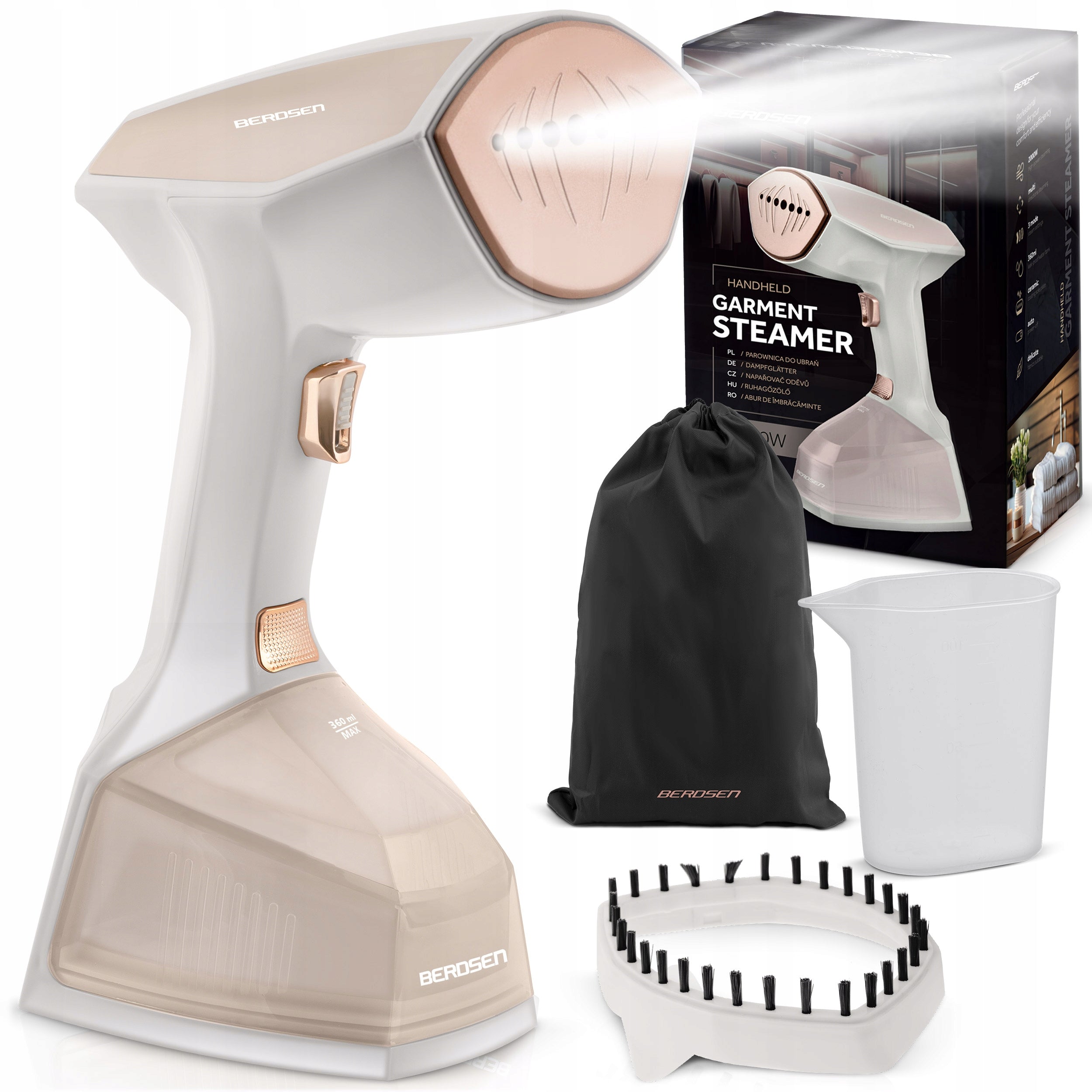 CLOTHES STEAMER 2000W STEAMER STEAM IRON STEAM ADJUSTMENT 45G/MIN
