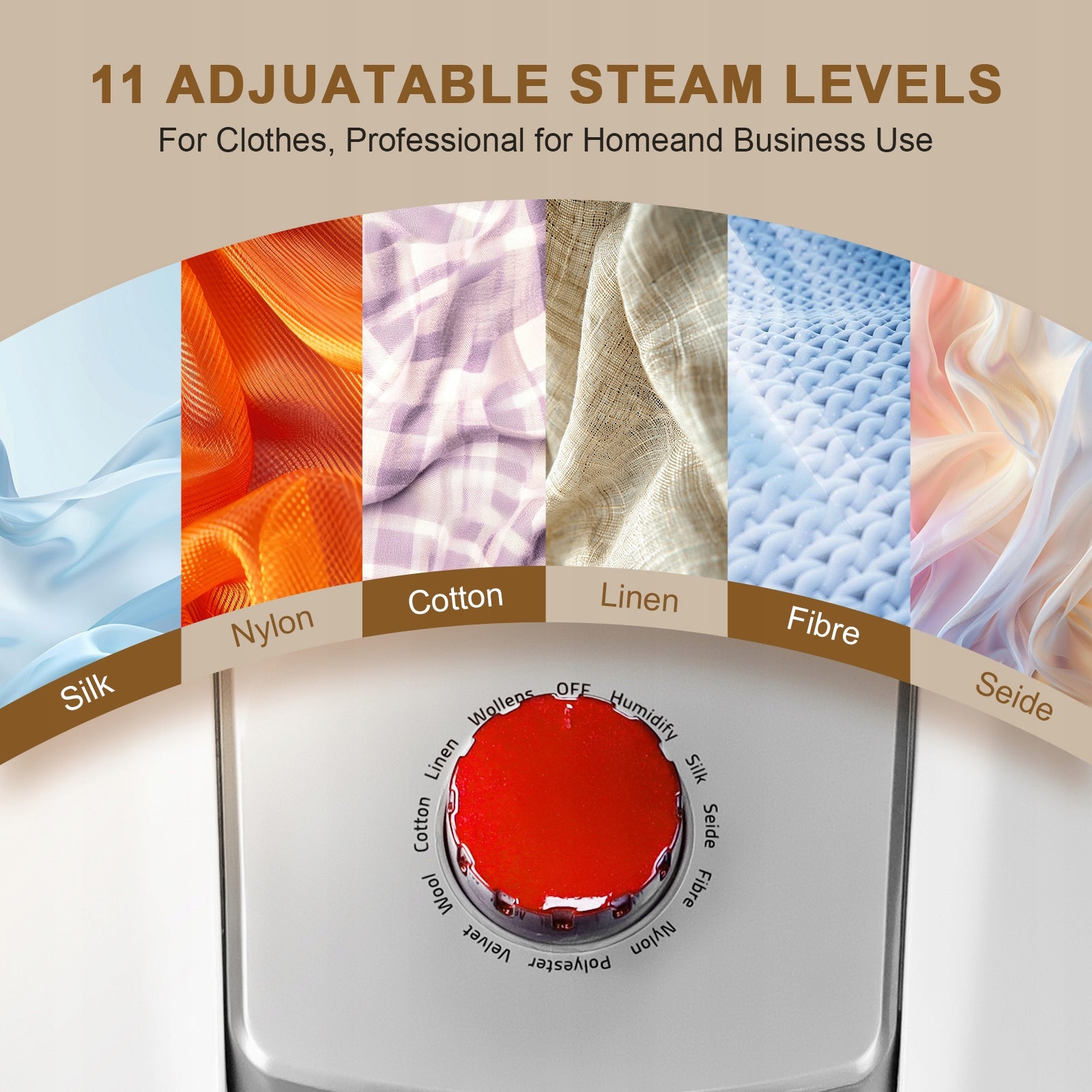 CLOTHES STEAMER 2000w +60 MINUTES CONTINUOUS STEAM Brand no brand