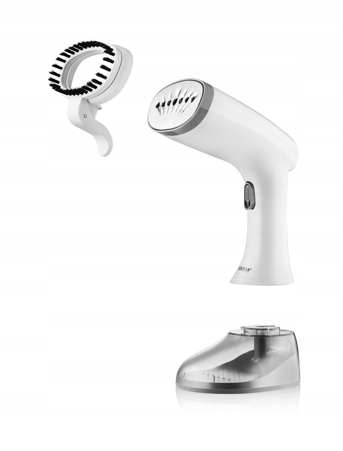 CLOTHES STEAMER HANDHELD STEAMER STEAM CONTROL 380ml 2000W Model Steammy White