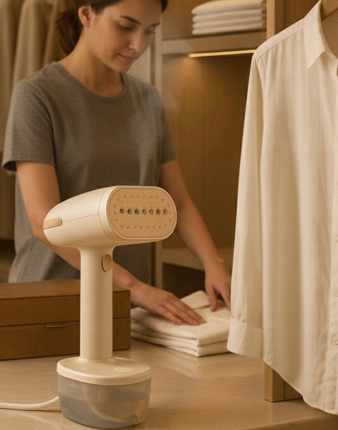 CLOTHES STEAMER IRON STEAMER 1800W STRONG 30G/MIN CERAMIC FOOT Type handheld
