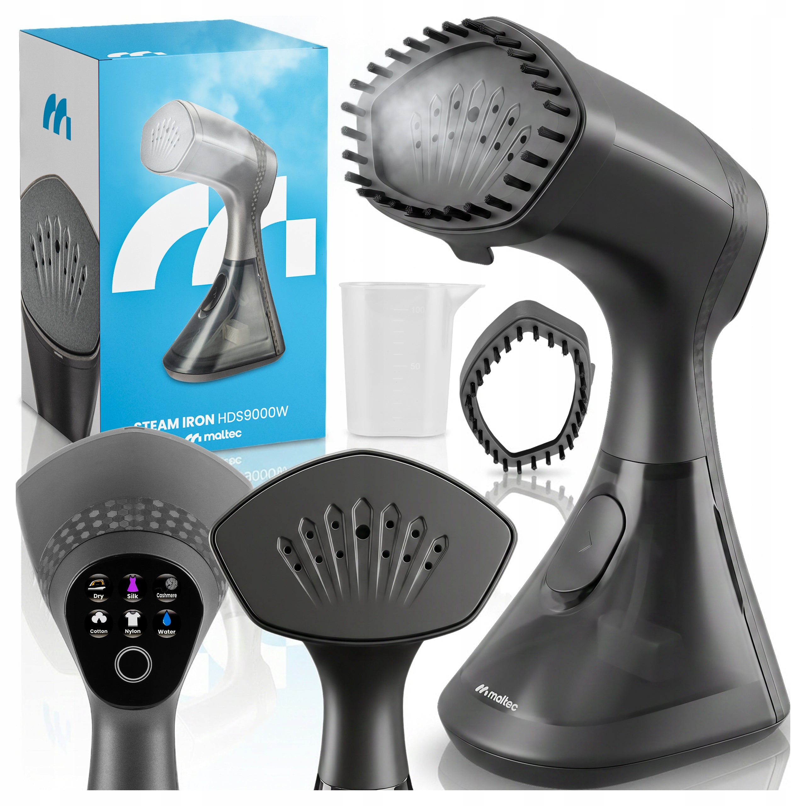 CLOTHES STEAMER IRON WITH ADJUSTABLE 2000W