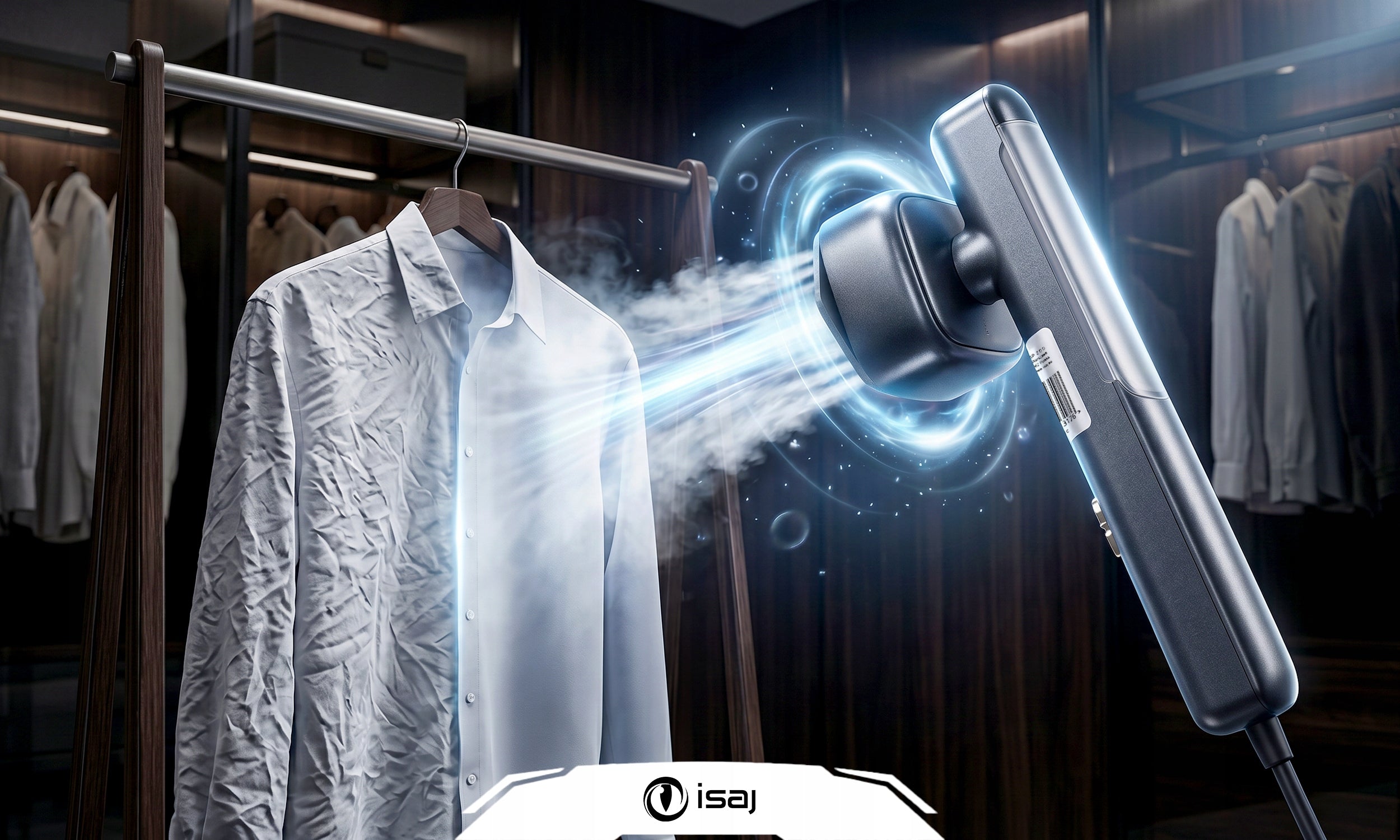 CLOTHES STEAMER MANUAL TRAVEL STEAM IRON STEAMER STEAM ISAJ CL1 Packaging status original