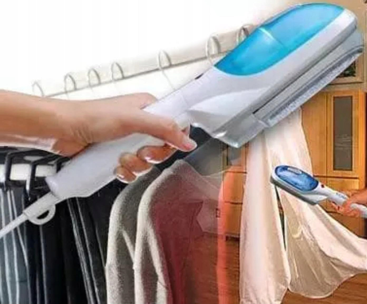 CLOTHES STEAMER TOURIST STEAM IRON FOR STEAM WITH STEAM FUNCTION 1200W Product weight 0.5 kg
