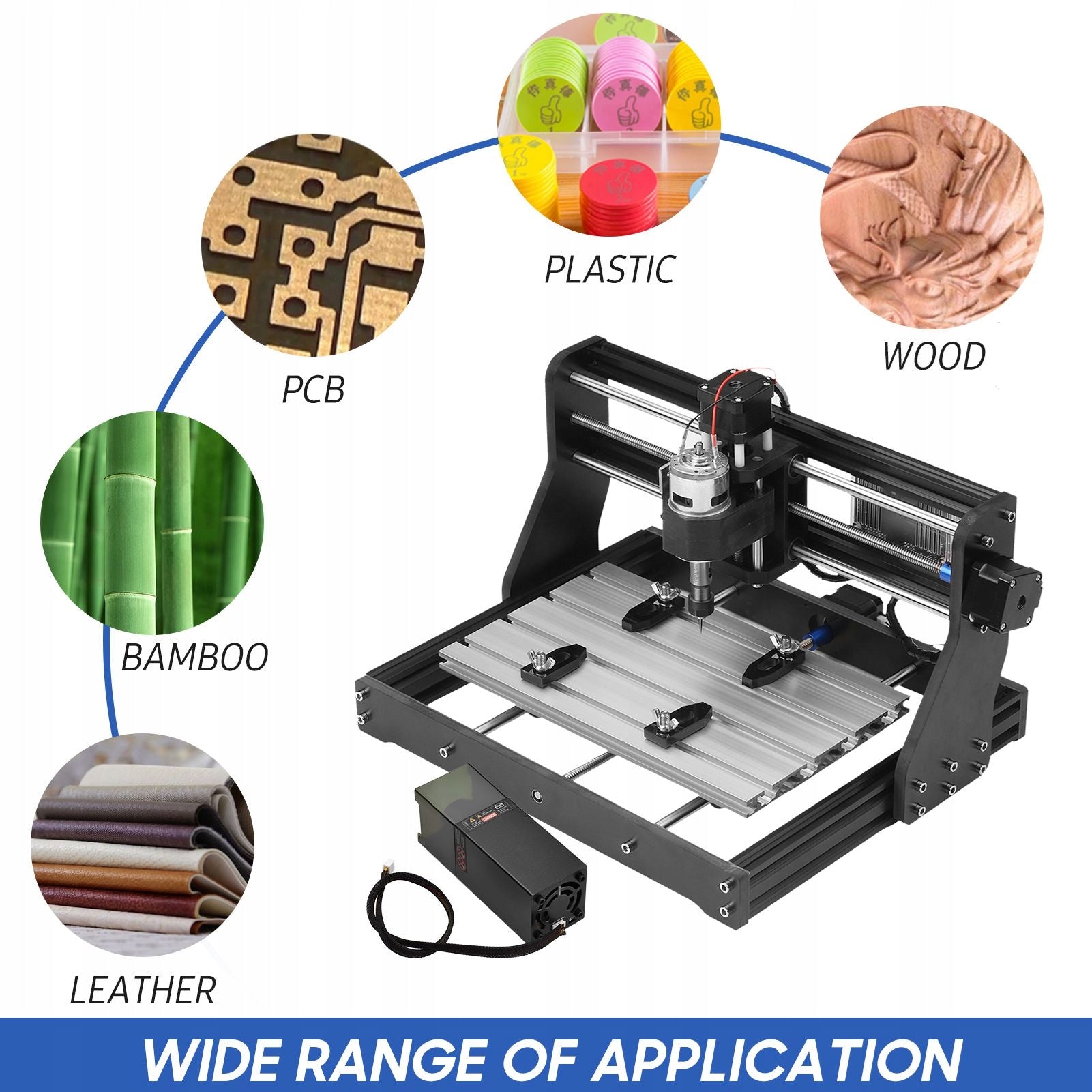 CNC Router Kit 30*18 Pro GRBL 3-Axis Controller with Offline Controller Brand no brand