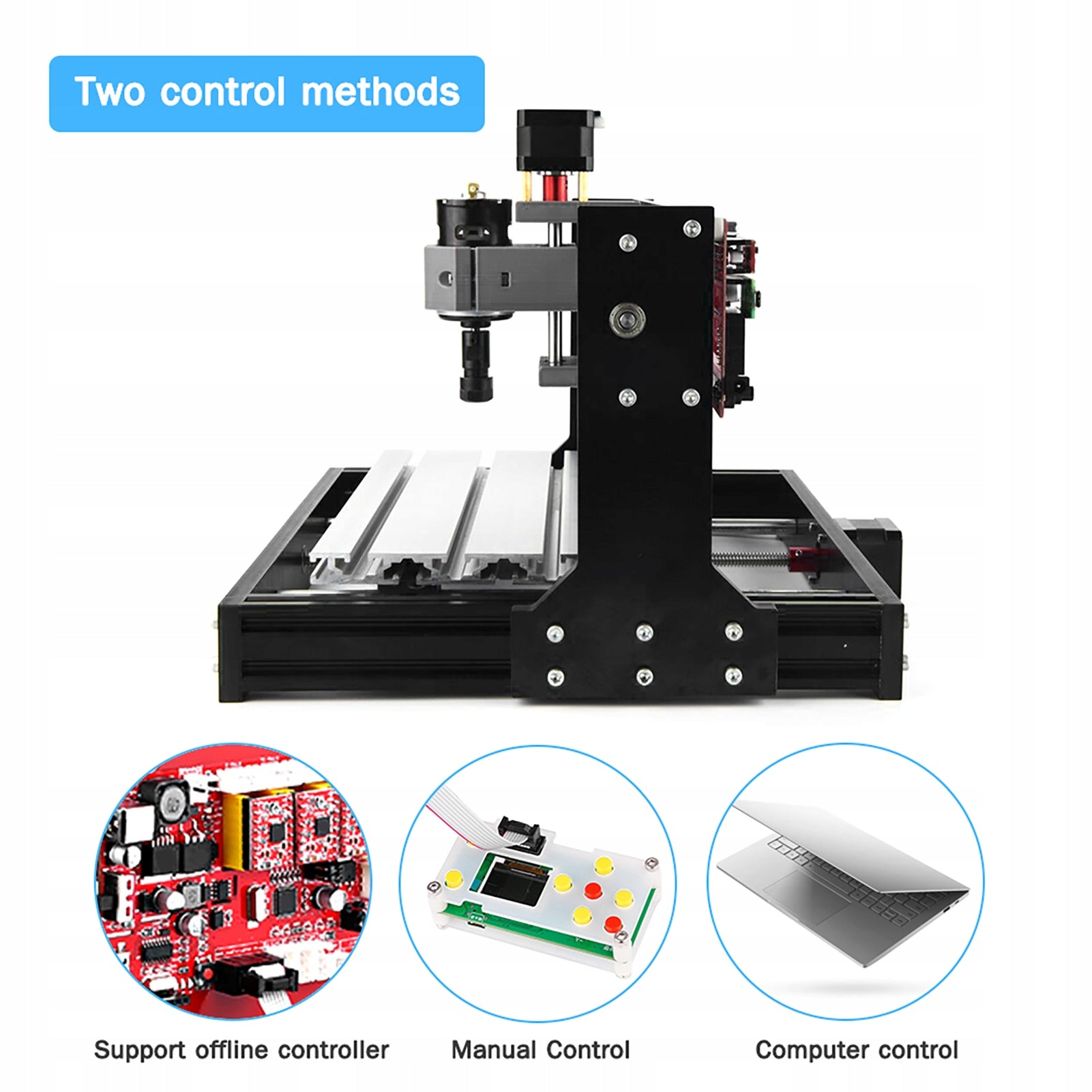 CNC Upgrade Version 30*18 Pro GRBL Control Mini CNC Machine 3 W3