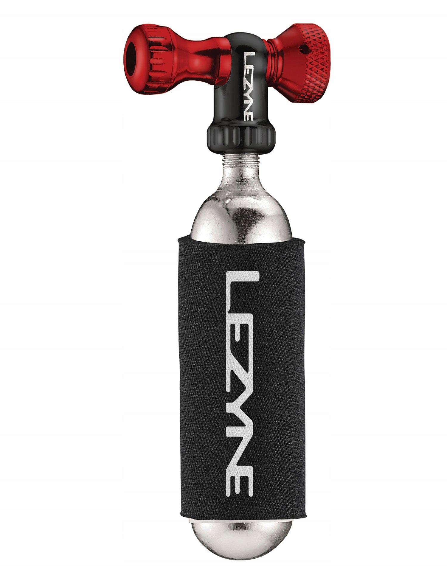 CO2 bicycle pump Lezyne Control Drive + 16g Presta Schrader CNC cartridge