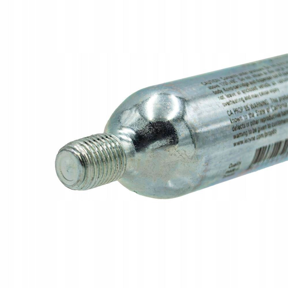 CO2 cartridge Lezyne, threaded, 16 g Color gray