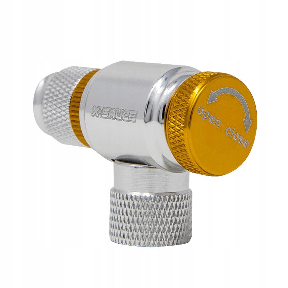 CO2 cartridge pump X-SAUCE Silver Packaging status original