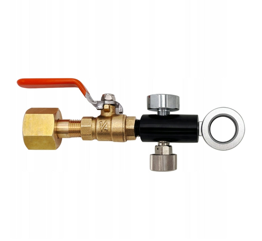 CO2 refill station for Sodastream DUO cylinders with quick coupler and valve Manufacturer code butli Sodastream
