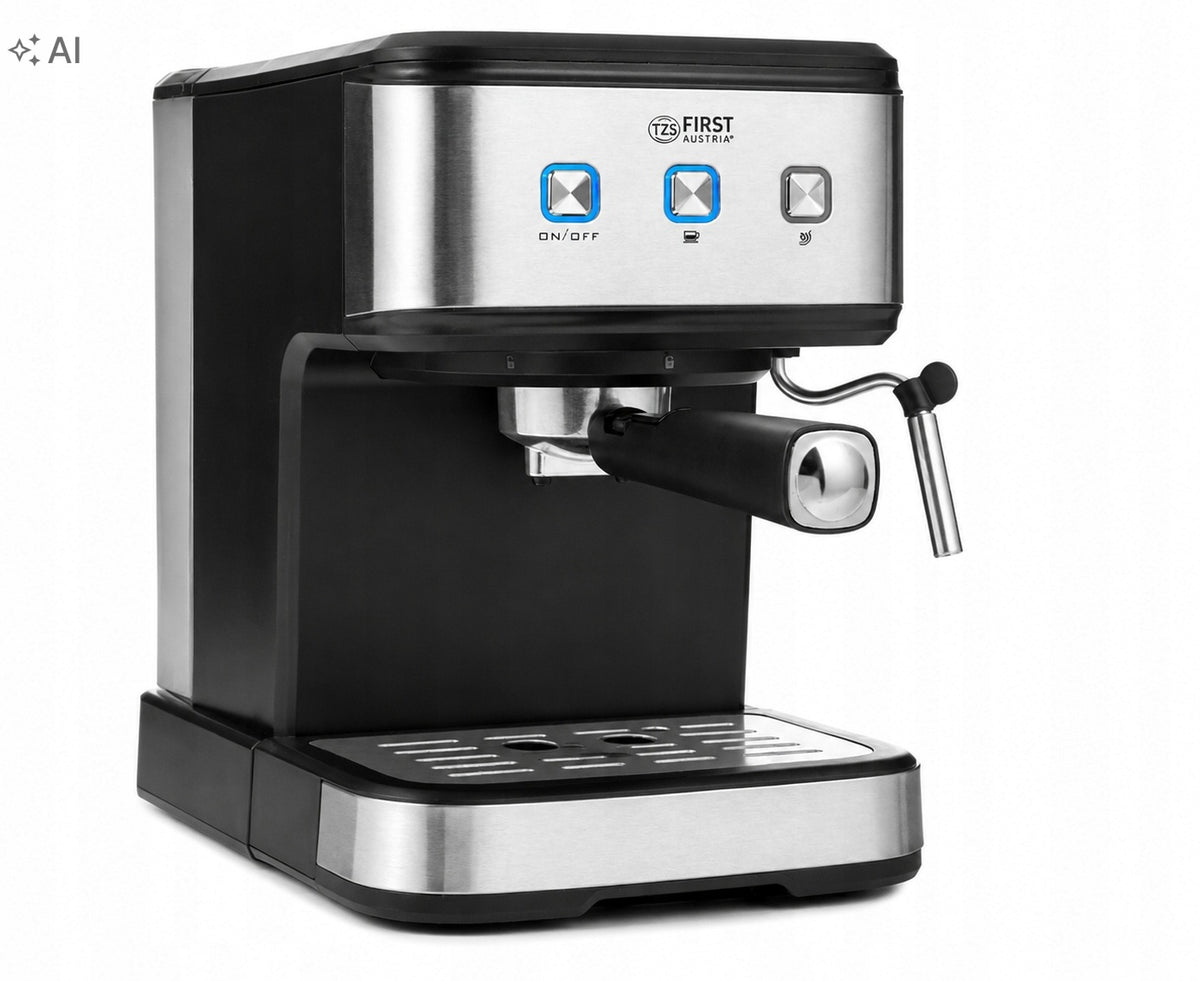 COB COFFEE MAKER 15 BAR 850W 2 CUPS CAPPUCCINO LATTE FROTHER