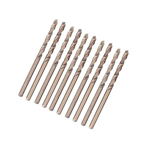 COBALT DRILL BITS M35 FOR METAL SET OF 10 PCS. 1 0 5 0 MM HSS metal Brand no brand