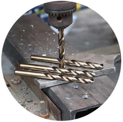COBALT Metal DRILL BITS 2-5mm HSS-E STAINLESS STEEL DRILL BIT SET Packaging status original