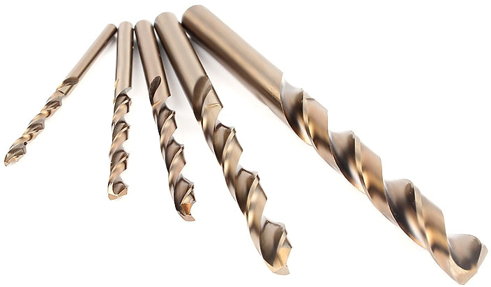 COBALT Metal DRILL BITS 2-5mm HSS-E STAINLESS STEEL DRILL BIT SET