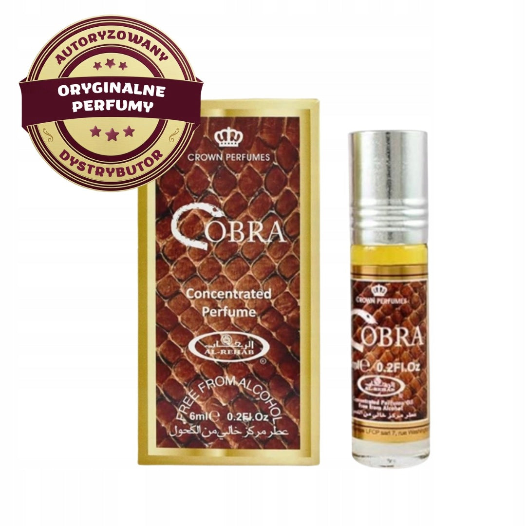 COBRA Perfume in CPO Oil 6 ml | Al Rehab