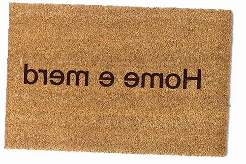 COCONUT DOORMAT FUNNY INSCRIPTION HOME GIFT FOR GUEST HOME