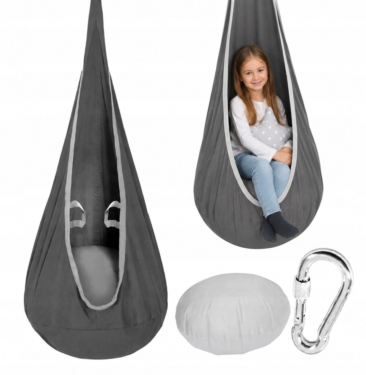 COCOON for children HANGING CHAIR ROCKER swing inflatable chair FOR CHILDREN