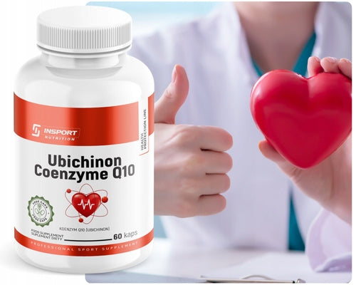 COENZYME Q10 100mg UBIQUINONE 60 kap HEALTHY HEART CIRCULATION SKIN | INSPORT Brand Insport Nutrition